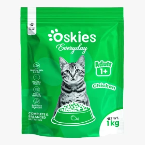 Oskies cat food 1kg