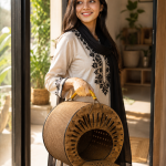 Wooden Cat House & Portable Carrier