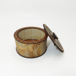 Wooden Round Ornament Box