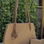 Chrisbella Elegant Ladies Shoulder Bag with Matching Wallet – Premium Handbag Set