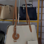 Chrisbella Elegant Ladies Shoulder Bag with Matching Wallet – Premium Handbag Set